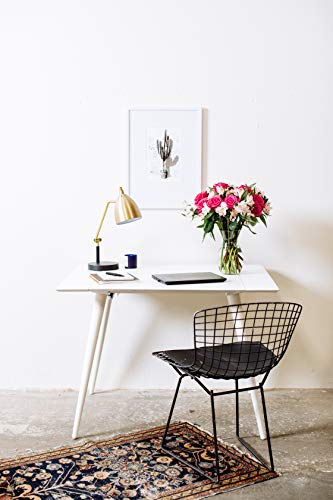 Benchmark Bouquets AR-126629 Charming Roses & Alstroemeria, Glass Vase Included, Gift Fresh Flowers For Birthday thumb #4