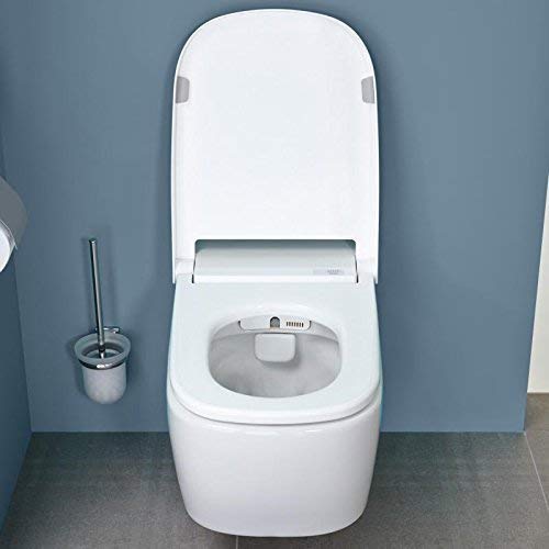 Vitra V-Care Comfort spoelrandloze douche-toilet met VitrAclean-coating, Taharet/bidet hang-toilet met stoelverwarming… - Image 3