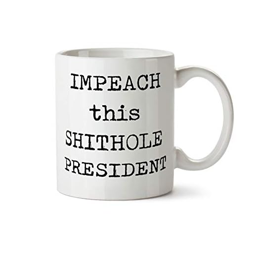 Impeach här skit President Anti Donald Trump Kaffe Tea rånar