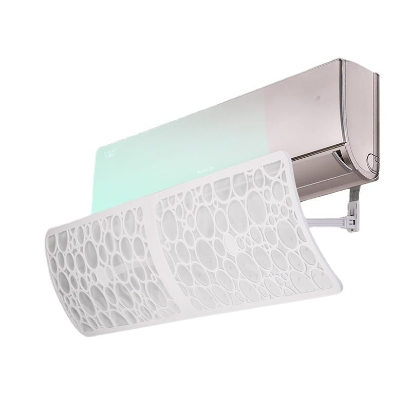 – Air Conditioner Deflector, Air Deflector Adjustable Cold Air Shield for Home Ceiling, 90cm Wall-Mounted Wind Deflector with 3 Layers of Filtration, Office Air Conditioning Deflector