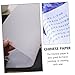 DOITOOL 4packs Calligraphy Tracing Paper of Xuan Paper for Ink Writing Brush Strokes and Drawing for Students and Art Enthusiasts and Convenient for All Projects