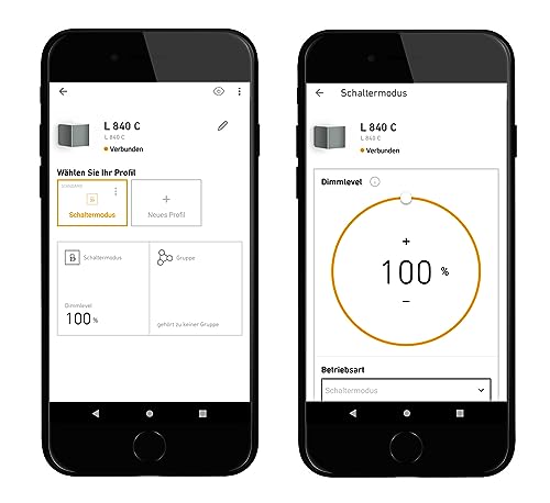 Steinel LED Außenwandleuchte L 840 C Connect mit App-Steuerung und 3000 K