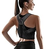 【脇パッド改良】【Amazon限定ブランド】姿勢サポーター 猫背矯正ベルト 痛み防止 強度調節可能 通気性改善 脱着簡単 マジックテープ式 男女兼用 子供用 運動ベルト サイズS/M/L/XL 日本語説明書MiiKARE・生活達人厳選(L)