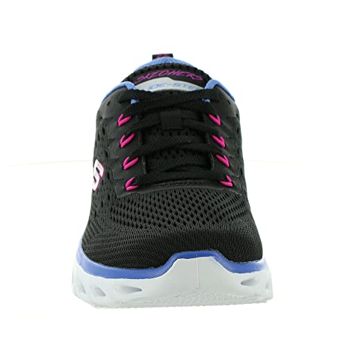 Skechers Sport Glide-Step Sport-Fresh Charm Athletic Sneaker Women's Sneaker 8 B(M) US Black-Blue-Pink2