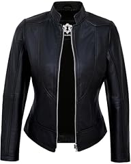 Amy - Black Leather Jacket