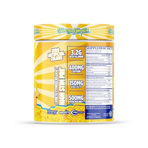 Image of KXR Pre-Workout Energy Powder | Intense Energy Pre-Workout Drink for Men and Women| Improves Performance - Enhanced Focus & Increased Endurance | 30 Servings (PEZ Sour Pineapple)