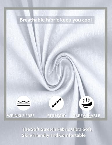 Image of Zombom Combo of Men's Cotton Blend Solid Regular Fit Casual Full Sleeves Shirts (Pack of 3)