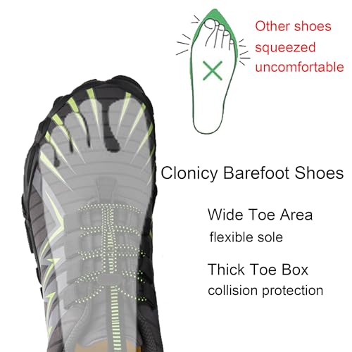 Wide Toe Box Hiking Shoes for Men Zero Drop Minimalist Design Barefoot Shoes Trail Running for Walking Workout Outdoor Activities4