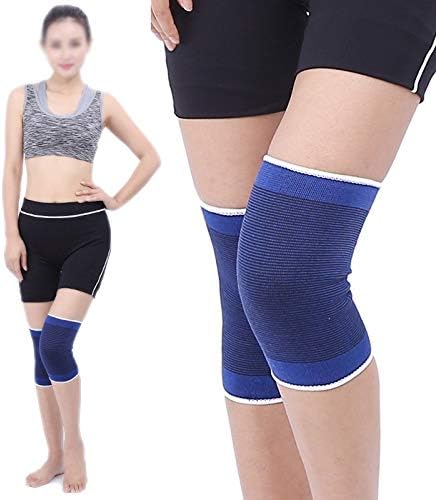 1 Pair Sport Knee Support Elbow Protect Breathable Kneepads Relieve Arthritis Injury Bandage Knee Guard
