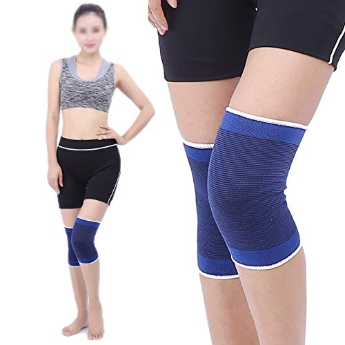 1 Pair Sport Knee Support Elbow Protect Breathable Kneepads Relieve Arthritis Injury Bandage Knee Guard