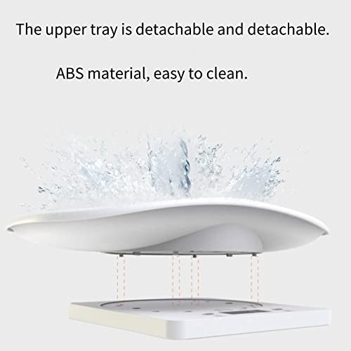 Hoffnugshween Digital Pet Scale, Baby Pet Scale For Puppy And Cats With Removable Tray For Weight Record Multifunction Non‑Slip Kitchen Food Scale With Backlight Max 10Kg For Toddler And Small Animals #TOP5