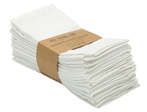 Set de 12 servilletas de tela 46x46 cm algodón miniatura 1