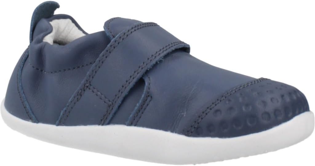 Bobux Xplorer Go Vintage Indigo Toddler Shoes, Soft Leather, Elastic Cuff, First Walkers