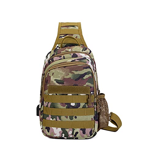 Sac à bandoulière en toile robuste pour vos sorties vélo, camping et escalade en montagne