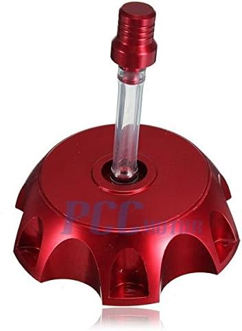 5Z RED BILLET ALUM GAS CAP HONDA SSR SDG 70 90 107 110 125cc PIT BIKE I GC02