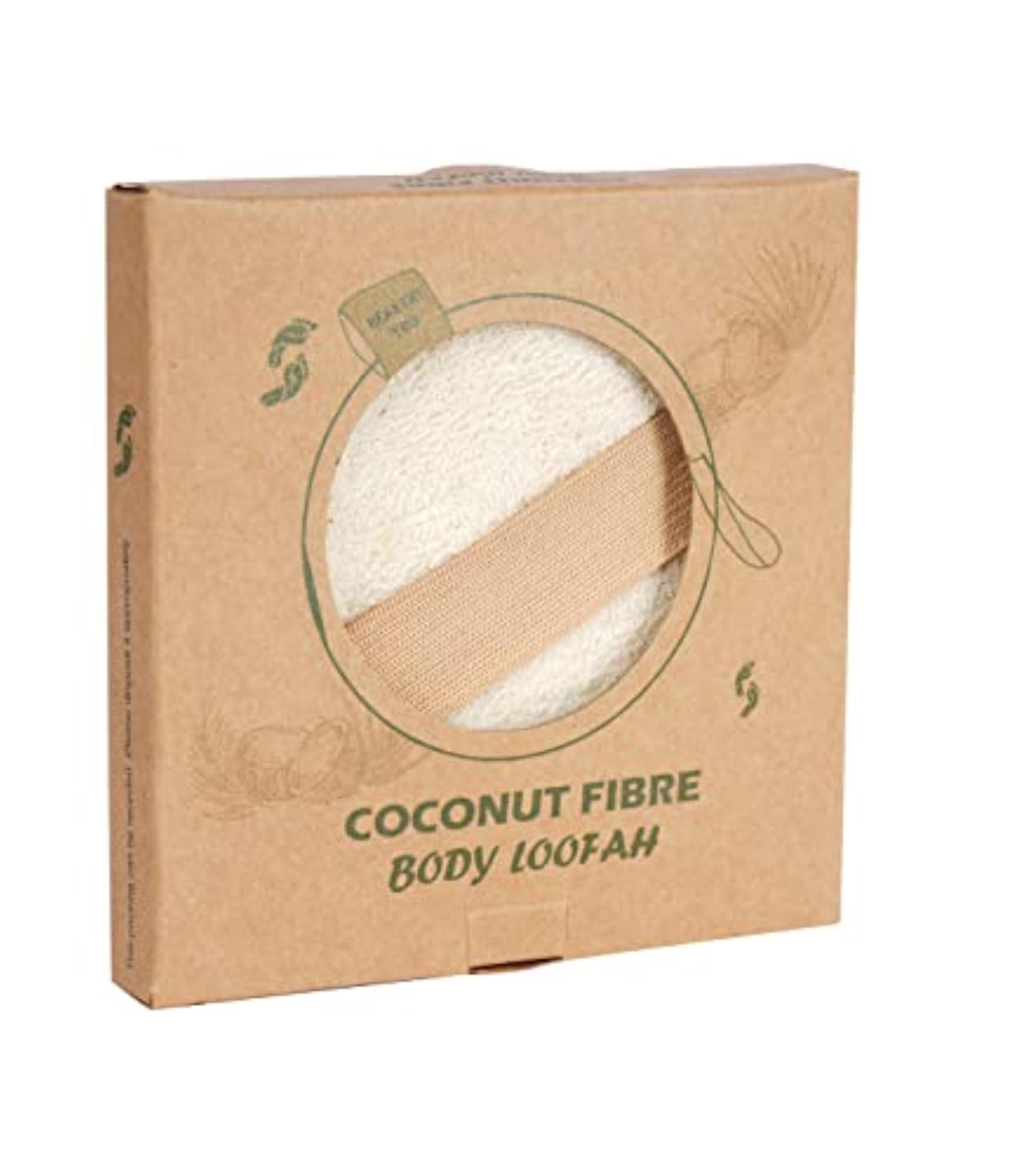 Natural Coconut Fibre Bath Loofah Sponge for Shower