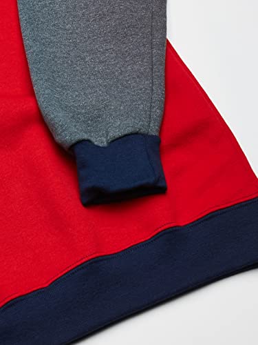 Fruit of the Loom boys Fleece Sweatshirts, Hoodies, Sweatpants & Joggers Shirt, Sweatshirt - True Red, X-Small US3