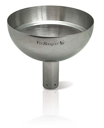 Vin Bouquet FIA 020 - Dekantertrichter aus Edelstahl, 9.2 x 9.7 x 9.7 cm, Stahl