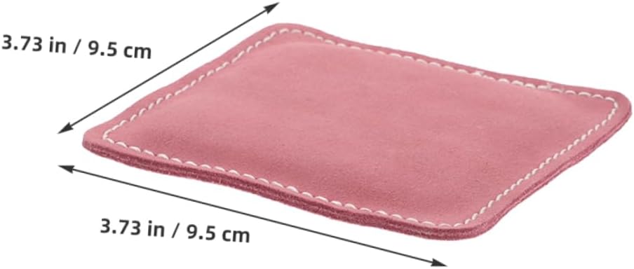 NOLITOY 2pcs Soft Suede Billiard Cue Cleaning Cloth Nonabrasive Snooker Pole Polisher for Professional and Casual Players Portable Cue Stick Cleaner Accessories