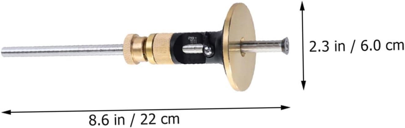 Luxshiny European Type Woodworking Scribe Gauge Hard Alloy Blade, Carpenter Marking Tool for Parallel Line Drawing, Precision Mortise Gauge for Woodworking Layout and Scribing