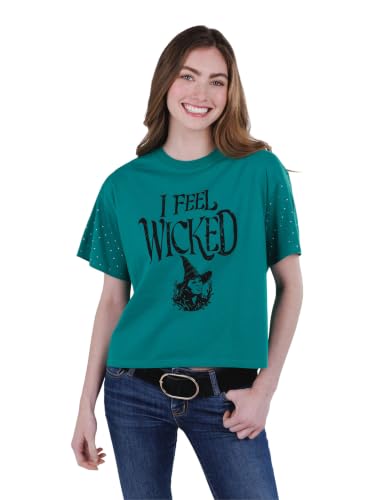 Image of Wicked Matching Family Cropped Drop Shoulder T-Shirt