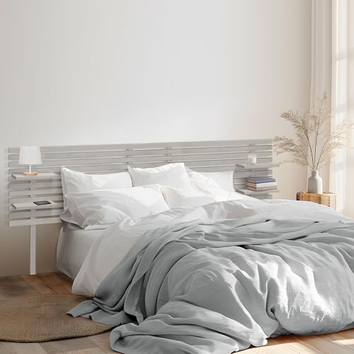 DHOME Cabecero de Madera Reciclada