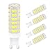 5er Pack G9 LED Lampe Kaltweiß 7W ersetzt 60W 65W Halogen Glühbirne, LED Leuchtmittel 360°Abstrahlwinkel 220-240V 600LM Birne