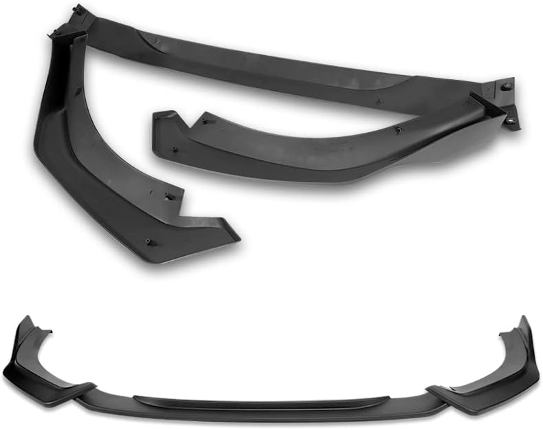 3PCS Front Bumper Lip Kit fit for compatible with 2019-2022 BMW Z4 G29, M-Sport Style Splitter Trim Protection Spoiler, Air-Dam-Chin-Diffuser (Unpainted Matt Black)