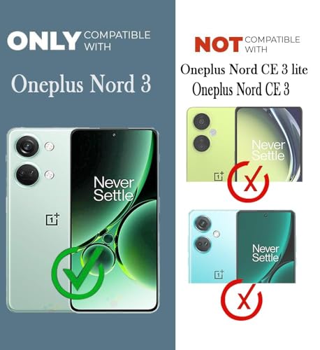 Image of Jkobi Lifetime Anti-Yellow Clear Back Case Cover for Oneplus Nord 3 5G (Sleek Hard Crystal | Shockproof and Camera Protection)