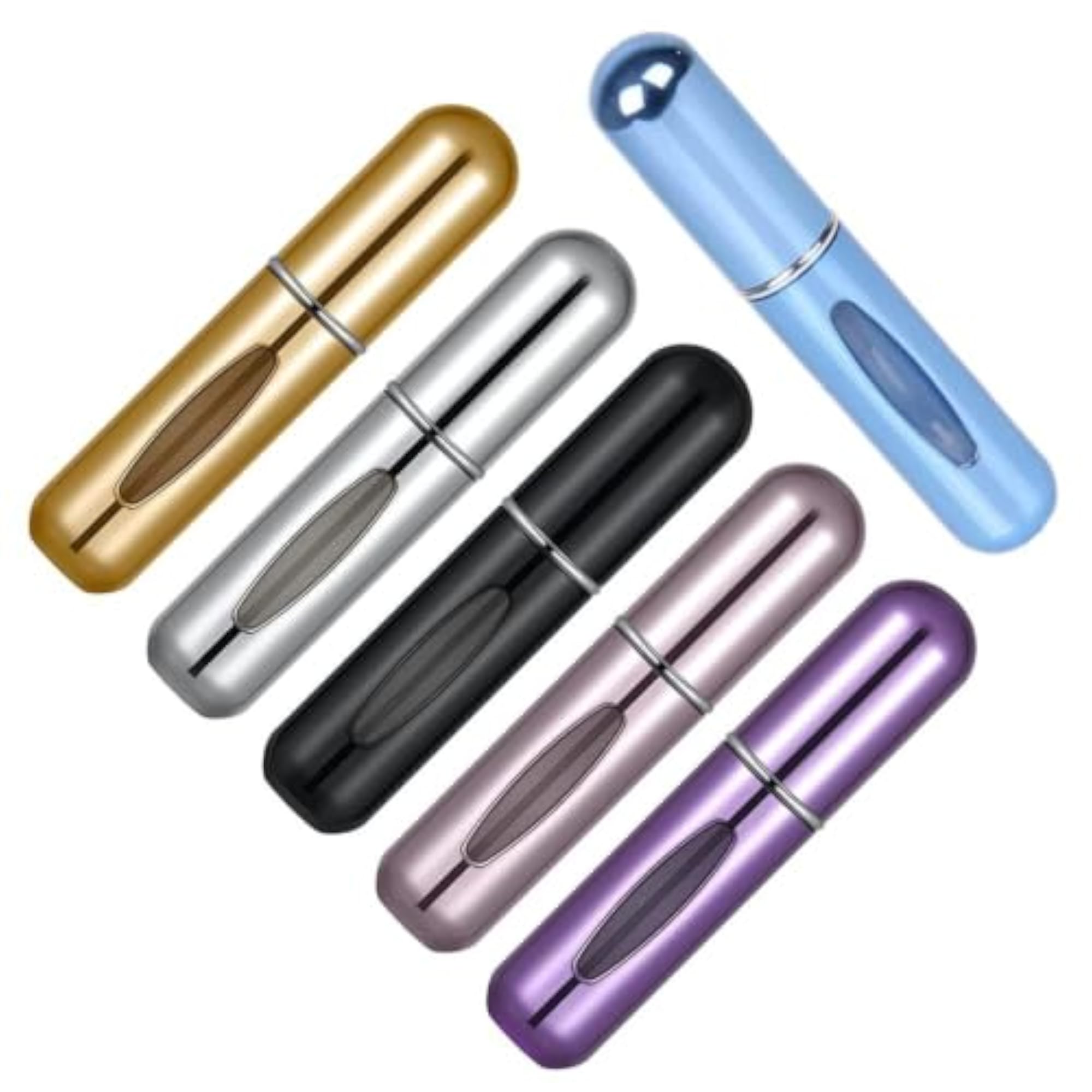 2 PCS Refillable Perfume Atomizer Bottle, Portable Travel Set