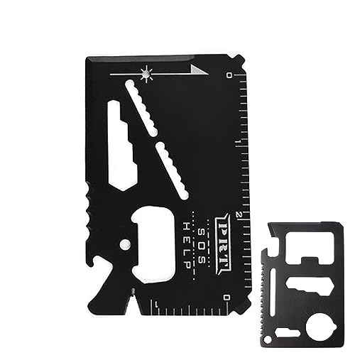Tarjeta de supervivencia - Tarjeta de herramientas multifunción para exteriores, protección contra la corrosión, accesorio de supervivencia para montañismo, camping, senderismo, mochilero Boiler