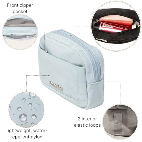 Image of Baggallini Women's Pocket Cosmetic - Lightweight Bag - Travel Essentials Makeup Organizer Mini
