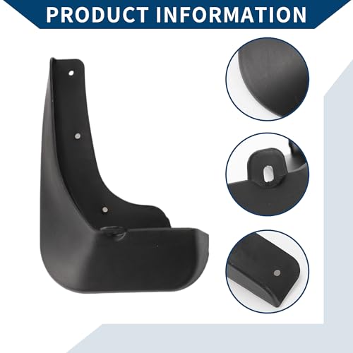Image of Mud Flaps Splash Guards W /Mount Accessories for Toyota Vios 2019-2022 Front & Rear Mud Guards
