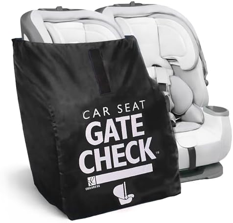J.L. Childress Gate Check Travel Bag for Car Seats & Infant Carriers, Black