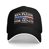 Ken Paxton 2026 Senate Hat Paxton Texas Senator Snapback Cap for Men Women d0z229 Black