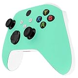 eXtremeRate Miętowo Zielony Soft Touch Grip Wymiana Front Housing Shell dla Xbox Series X Controller, Niestandardowy Cover Faceplate dla Xbox Series X Controller - Controller Nie Jest Wliczony W Cenę