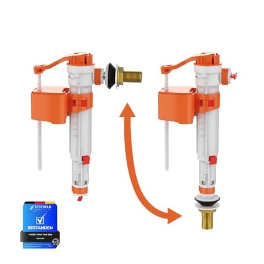 Adjustable Bottom Side Fill Toilet Valve