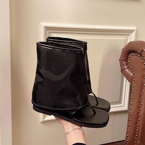 Chanclas chic y elegant de verano: zuecos transpirables con cuña interior 3