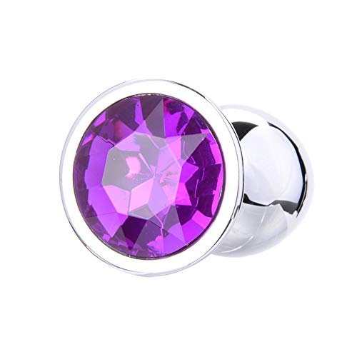 LEDDP Plug Anal Plug anales Mujer Sexo Anal Juguetes Butt Play Plug para Hombres Juguetes sexuales Amal Cuentas de Las Mujeres Tapones para el Culo Purple