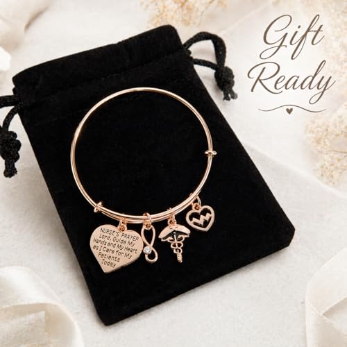 Image of Infinity Collection - LPN Charm Bracelet - LPN Bangle Nursing Appreciation Gift for RN LPN Graduation Licensed Nurse