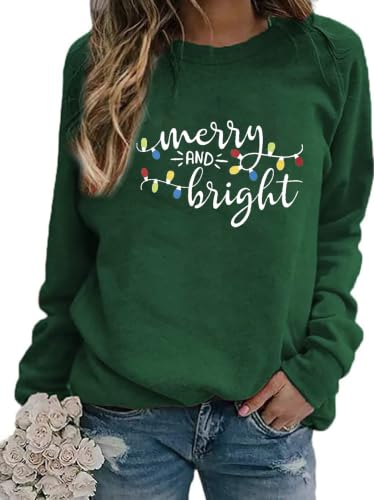 Image of Women's St Patrick's Day Shamrock Sweatshirt Irish Shirts Pullover Top Cute Long Sleeve Holiday Outfit & Gift