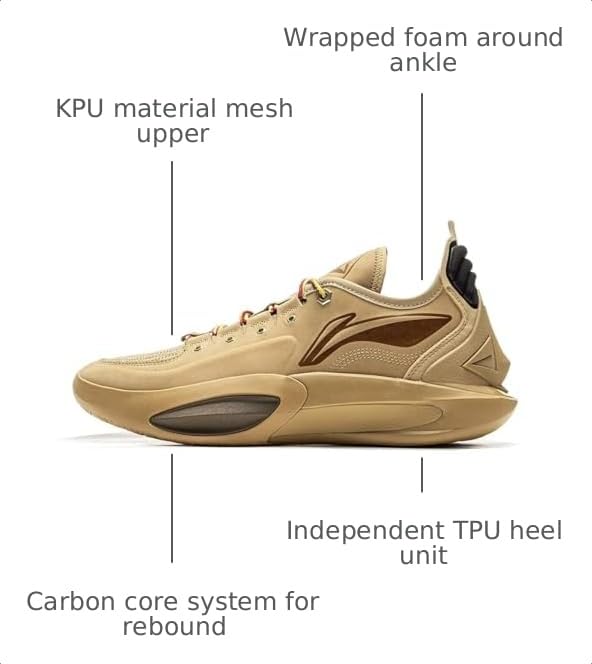 Image of LI-NING Jimmy Butler Series Men's Basketball Shoes Anti-Slip Shock Absorption Professional Sports Sneakers