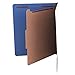 Universal UNV10201 Bright Colored Pressboard Classification Folders - Letter, Cobalt Blue (10/Box)