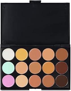 LaRoc ® 15 Shades Colour Concealer Contour Contouring Cream Makeup Face Correction Foundation Palette Kit Makeup Set MUA Professional Ideal for Daily Use