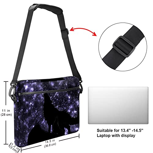 Funda protectora de tablet contra golpes con diseño de lobo místico 5