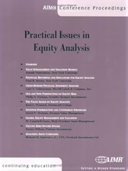 Paperback Practical Issues in Equity Analysis Book