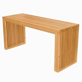 Bamboo Dining Bench,...
