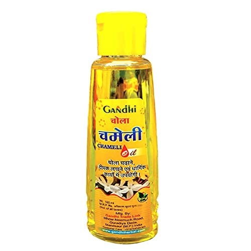 Gandhi Herbal Chola Chameli Oil for Puja, 160 ml (160 ml (pack of 1