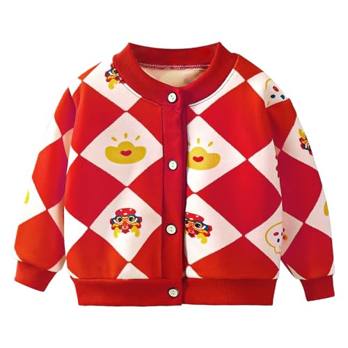 Kids Girls Pullover Sweater Knit Cardigan Long Sleeve Coat Toddler Heart Graphic Jacket Button Down Winter Clothes