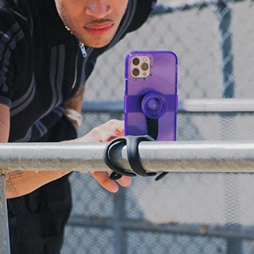 Image of PopSockets: Flexible Phone Mount & Stand, Phone Tripod Mount, Universal Device Mount - Hot Pink